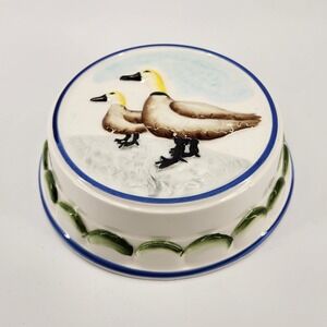 The Haldon Group Vintage Ceramic Duck Wall Hanging Plate Japan Hand Painted‎